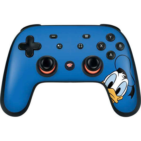 Disney Friends Donald Duck Up Close Google Stadia Controller Skin
